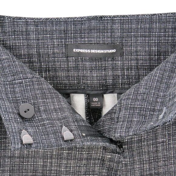 Express Design Studio Womens Checked Shorts Size 00 - Picture 6 of 8